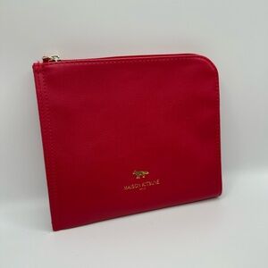 Maison Kitsune Japan Airlines Red Amenity Pouch Travel Bag